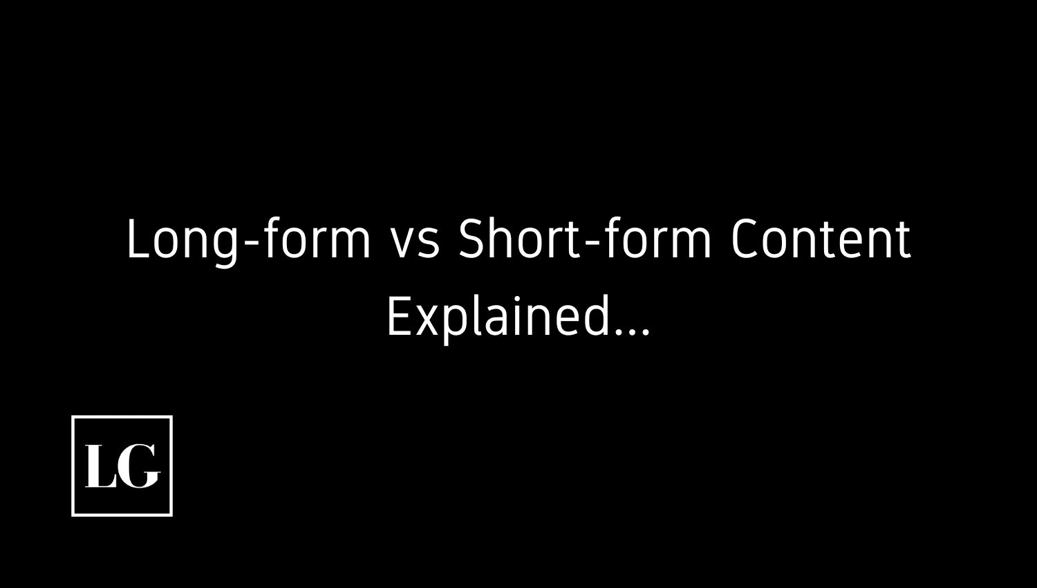 Creating content. Understanding content creation for Law Firms and Legal Businesses